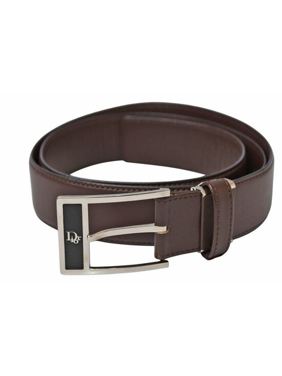 Dior Belt Reversible Leather Brown main image 6